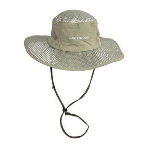 Outdoor Cooling Wide‎ Brim Sun Hat OS Tan Mesh Trailwear Sun Protection